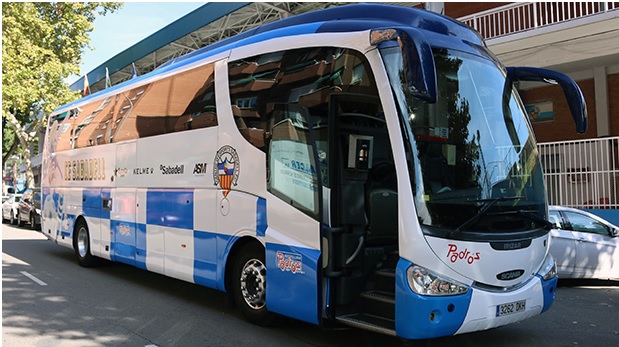 Autocar del Centre d'Esports Sabadell