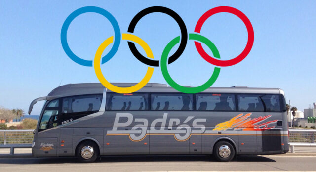 Viaja en autocar a los juegos olímpicos Viaja en autocar a los juegos olímpicos